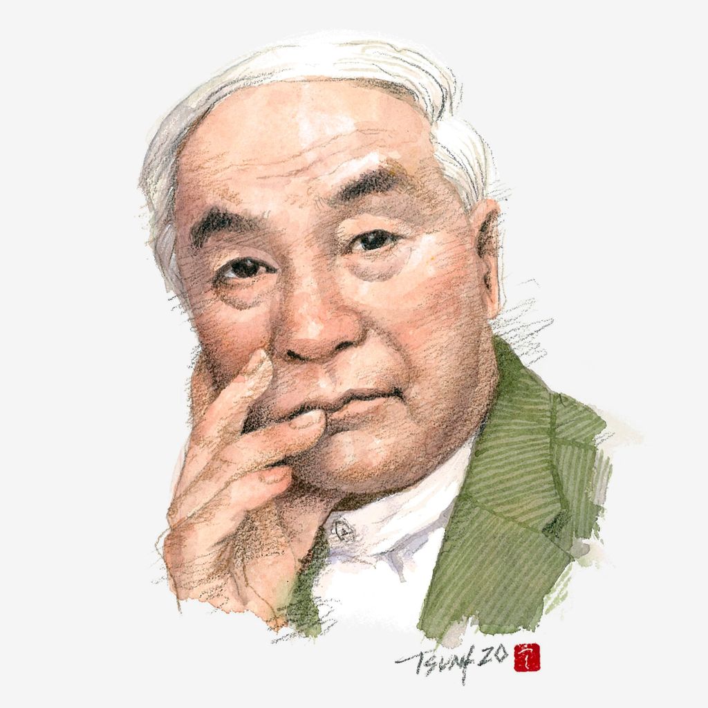 Portrait of Kamekura Yūsaku