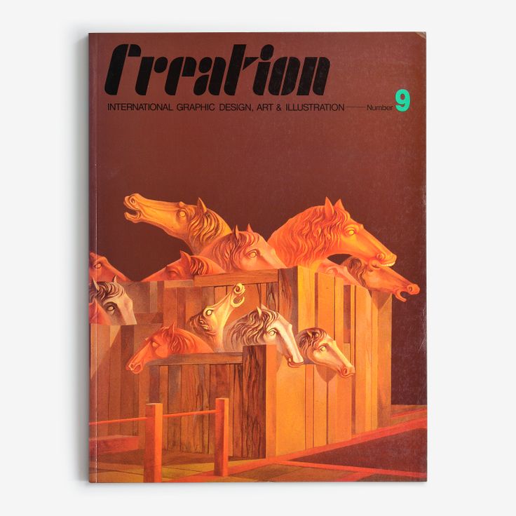 The cover of Creation, issue 9