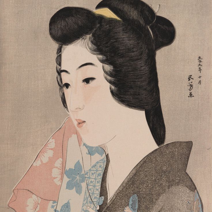 Tenugui moteru on'na