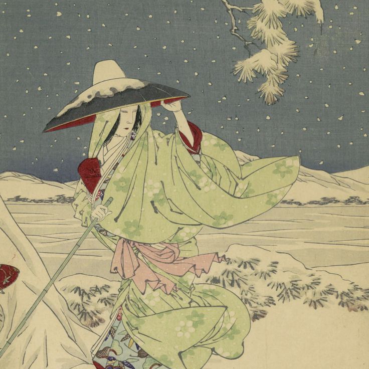 Setsugetsuka no uchi Ishiyamadera aki no tsuki no zu