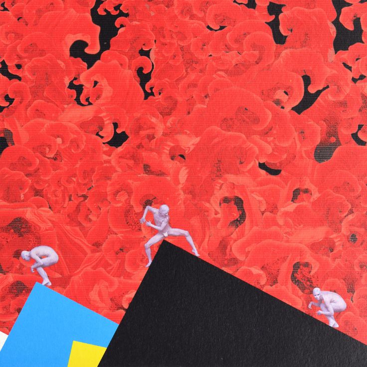 A detail of the left-opening Yokogumi cover, issue 49