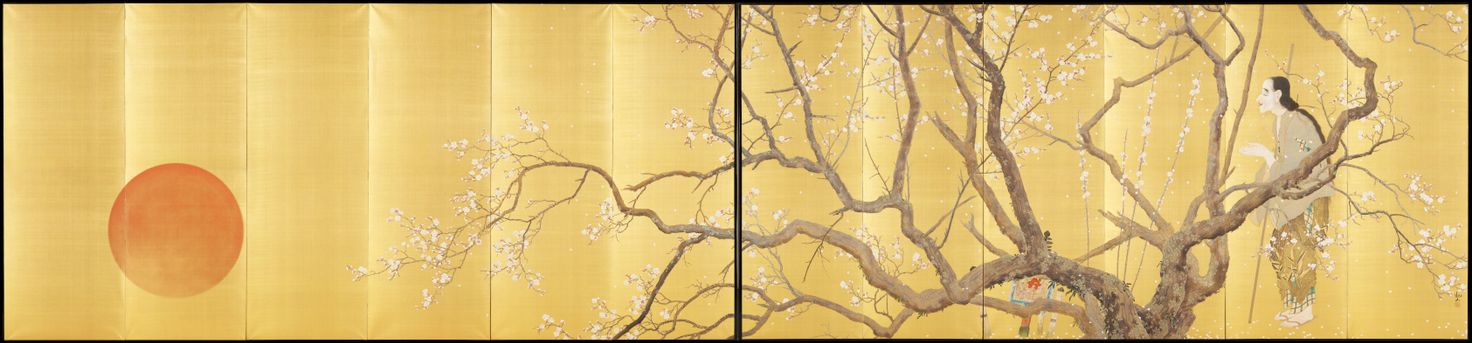 Yorobōshi (1915) by Shimomura Kanzan