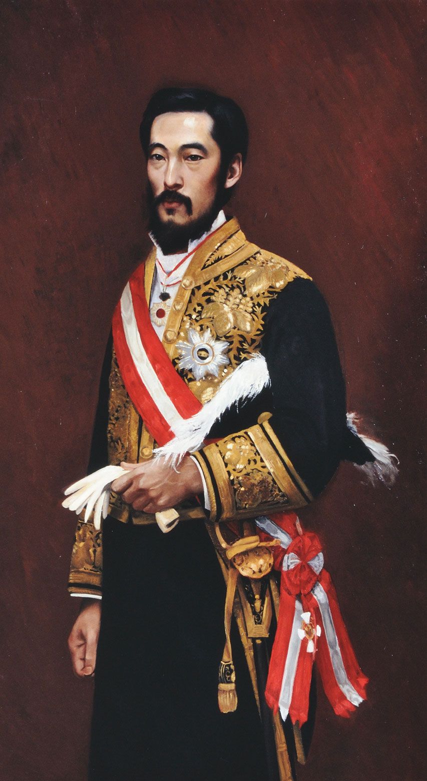 Nabeshima Naohiro zō by Hyakutake Kaneyuki