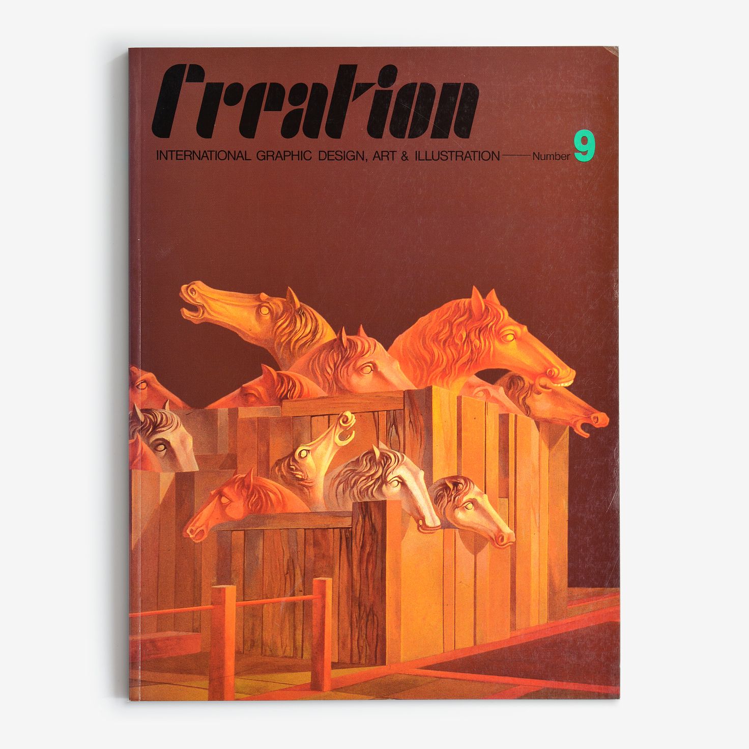 The cover of Creation, issue 9