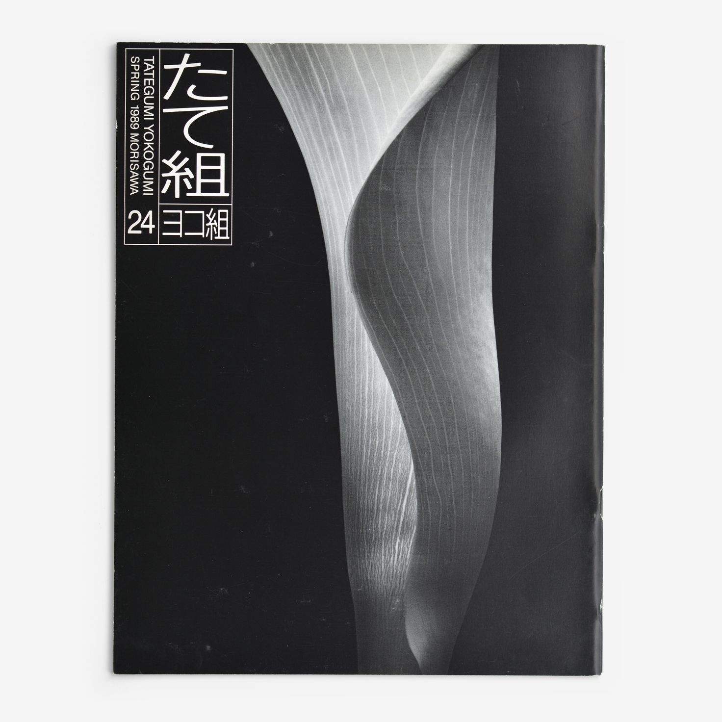 The right-opening Tategumi cover of Tategumi Yokogumi, issue 24