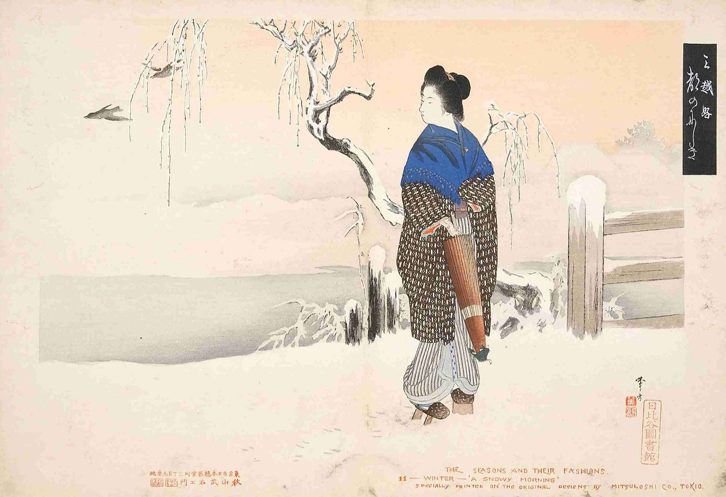 Mitsui Gonomi Miyako no Nishiki (1893)