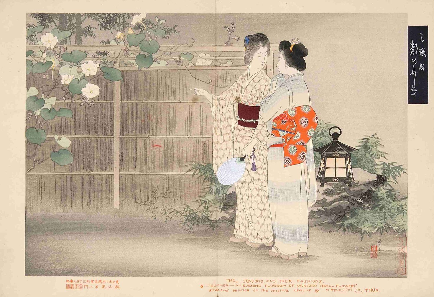Mitsui Gonomi Miyako no Nishiki (1893)