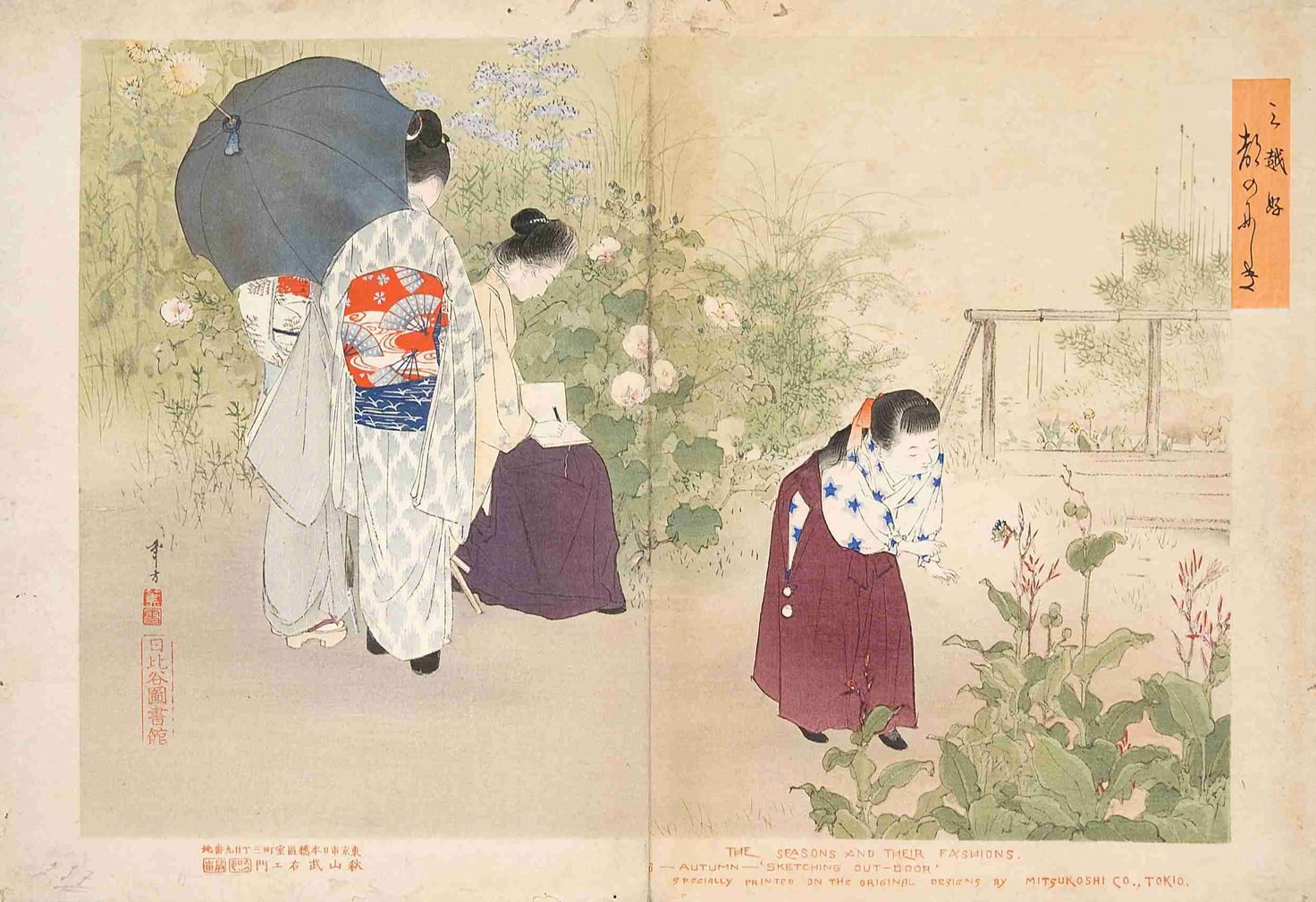 Mitsui Gonomi Miyako no Nishiki (1893)