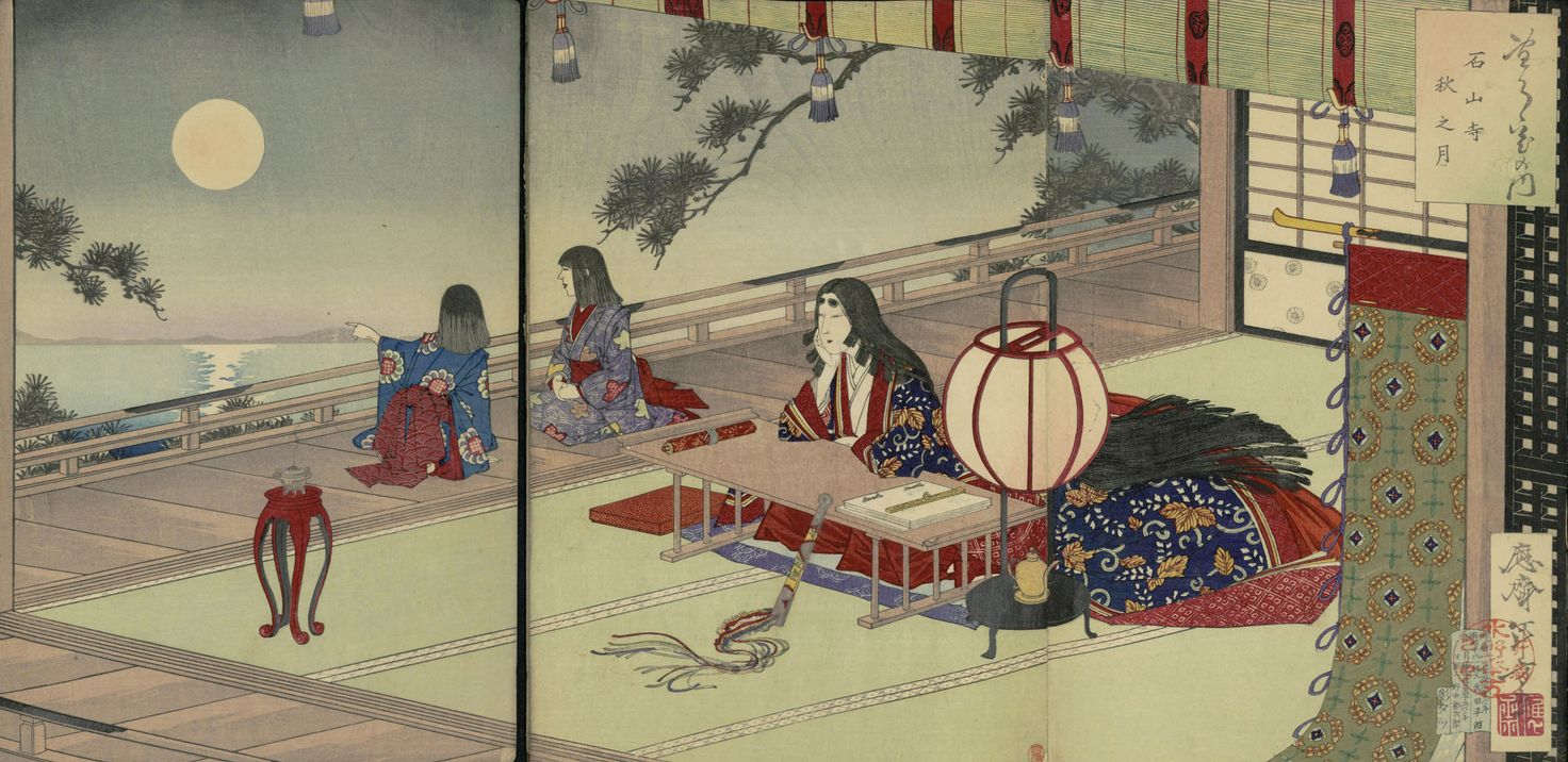 Setsugetsuka no uchi Tokiwagozen setchū no zu (1884)