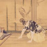 佐藤忠信参館図