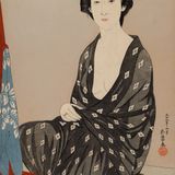 夏衣の女