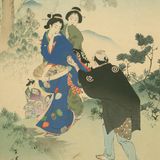 蕈狩: 正徳頃婦人