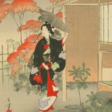 茶の湯: 宝永頃婦人