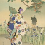 菖蒲: 延寶頃婦人